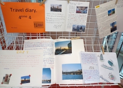 Carnets de voyage travel diary raliss par les lves de 44